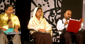 Ashim Roy Choudhury, Sumita Mukhopadhyay and Samudra Guha.